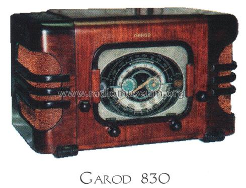 830 ; Garod Radio Corp.; (ID = 1467776) Radio