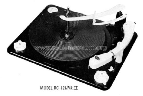 RC 121/Mk. II ; Garrard Eng. & Mfg. (ID = 754312) Enrég.-R