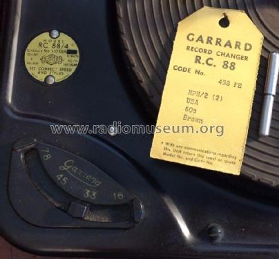 RC 88/4; Garrard Eng. & Mfg. (ID = 2092395) Ton-Bild