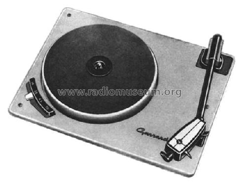 Single Record Player Deck SRP10; Garrard Eng. & Mfg. (ID = 2589624) Ton-Bild