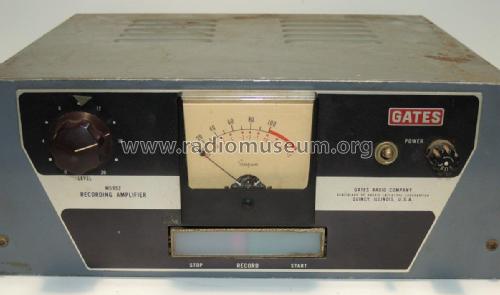 Recording Amplifier M5952; Gates Radio & Supply (ID = 1909113) R-Player