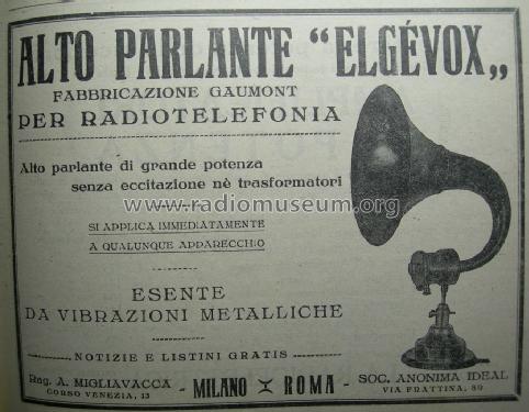 Elgevox ; Gaumont, Radio-Seg; (ID = 576094) Speaker-P