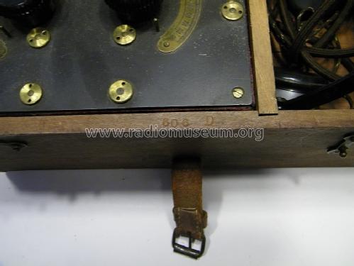 Récepteur Radiotélégraphique Modèle T.M. 1915 Type A1 ; Gaumont, Radio-Seg; (ID = 1564592) Crystal