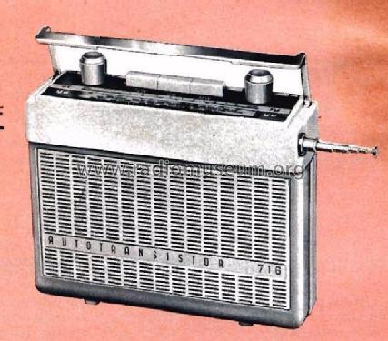 Akkord Autotransistor AR/716; GBC; Milano (ID = 1412874) Radio