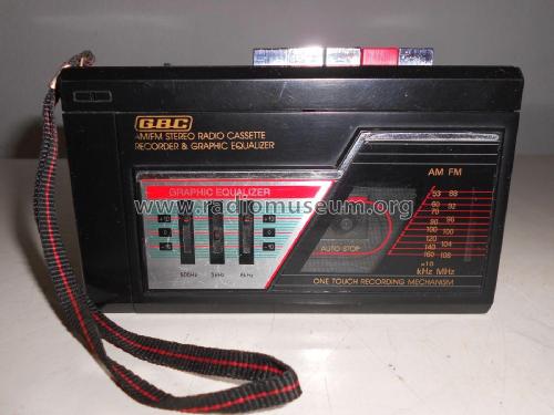 AM/FM Stereo Radio Cassette Recorder & Graphic Equalizer JC-560EQ; GBC; Milano (ID = 2260200) Radio