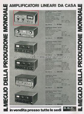 Amplificatore Lineare Arrow Flora; GBC; Milano (ID = 2769905) Citizen