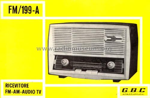 FM/199-A TV; GBC; Milano (ID = 784773) Radio