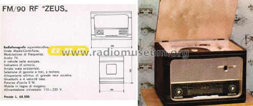 Zeus FM/90-RF; GBC; Milano (ID = 2863662) Radio