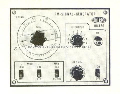 FM-Signal-Generator UK460; Amtron, High-Kit, (ID = 404115) Kit