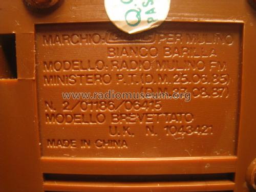 La Radio del Mulino Barilla UKN 1043421; GBC; Milano (ID = 1965324) Radio