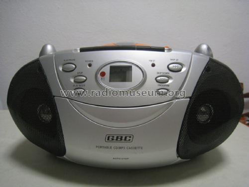 Radio registratore portatile a cassette con lettore CD/MP3 A-838MP3 - Cod.AP.2050.05; GBC; Milano (ID = 2022263) Radio