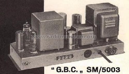 SM5003; GBC; Milano (ID = 1376619) Ampl/Mixer