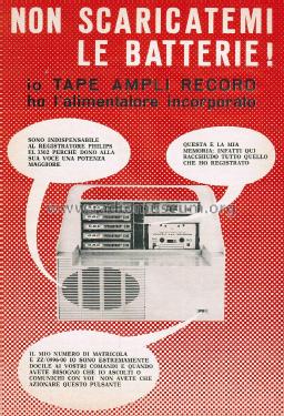 Tape Ampli Record per Philips EL3302 ZZ/0996-00; GBC; Milano (ID = 2862839) Ampl/Mixer