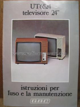 televisore 24' UT6524; GBC; Milano (ID = 2101278) Television