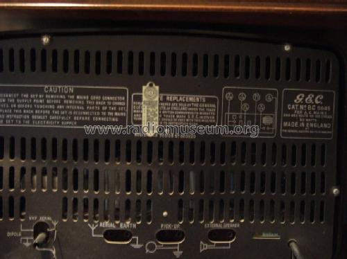 VHF/FM Radio Receiver BC5645; GEC, General (ID = 438555) Radio