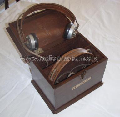 Gecophone Mahogany Headphone Box BC91; GEC, General (ID = 2207349) Misc