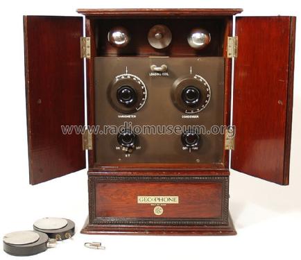 Gecophone Two-valve Cabinet Set BC2001; GEC, General (ID = 1548488) Radio