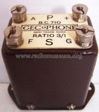 Interstage Transformer BC710; GEC, General (ID = 2686137) Radio part