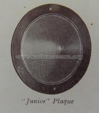 Plaque Speaker Junior; GEC, General (ID = 2395326) Speaker-P