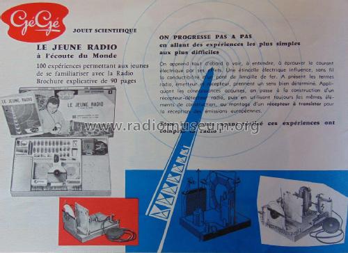 Le Jeune Radio ; GéGé Jouets; (ID = 2265534) Bausatz