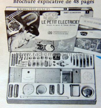 Le Petit Electricien ; GéGé Jouets; (ID = 2265559) Kit
