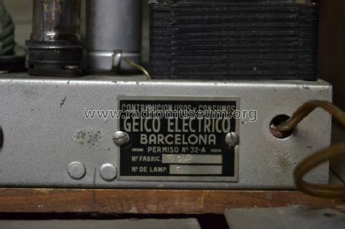 Continental A-J; Geico Eléctrico, (ID = 1641286) Radio
