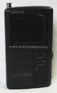 LCD Color TV GXT 1000; Gelhard GmbH & Co.KG (ID = 2326254) Televisore