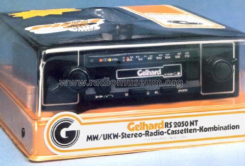 RS2050NT; Gelhard GmbH & Co.KG (ID = 2398790) Autoradio