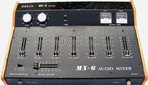 Audio Mixer MX-6; Gelka, Technológiai (ID = 1192696) Ampl/Mixer