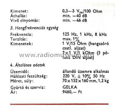 Secam TV Minigen GM 79-01; Gelka, Technológiai (ID = 2708567) Equipment