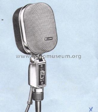 Dynamic Cardioid Microphone 11/115; Geloso SA; Milano (ID = 2063803) Microfono/PU