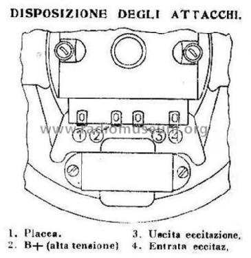 Altoparlante Elettrodinamico W-3; Geloso SA; Milano (ID = 784412) Altavoz-Au