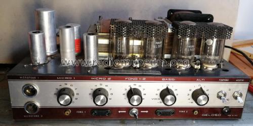 Amplificatore G1/1110A; Geloso SA; Milano (ID = 2990277) Ampl/Mixer