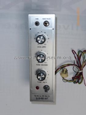 Amplificatore Monofonico Alta Fedeltà G248-HF; Geloso SA; Milano (ID = 1460655) Verst/Mix