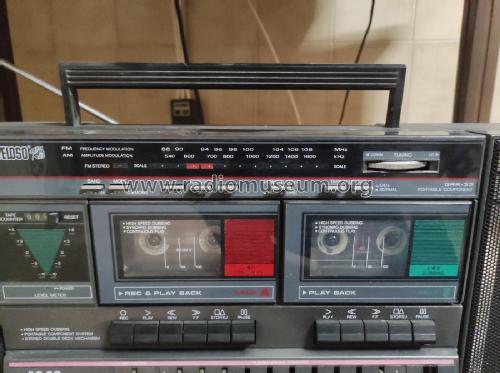 AM/FM Stereo Radio Dual Cassette Recorder GRR 35; Geloso SA; Milano (ID = 2799935) Radio