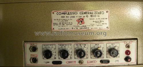Centralino amplificatore G1532C; Geloso SA; Milano (ID = 1462355) Radio