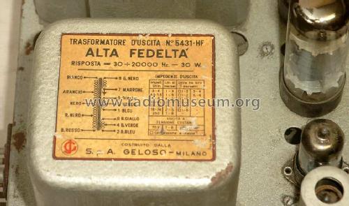 Amplifier G232-HF; Geloso SA; Milano (ID = 239908) Ampl/Mixer