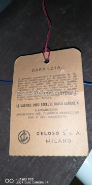 G367; Geloso SA; Milano (ID = 2592538) Radio
