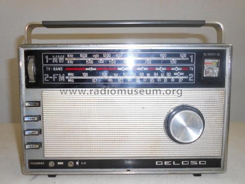 G520/2; Geloso SA; Milano (ID = 2369141) Radio