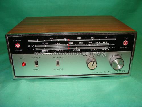 Sintonizzatore Multiplex - Stereo Tuner G538; Geloso SA; Milano (ID = 1659091) Radio