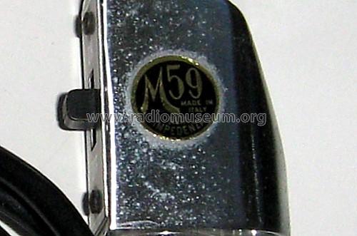 M59; Geloso SA; Milano (ID = 1260253) Microphone/PU