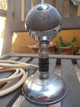 Microfono Piezo 400; Geloso SA; Milano (ID = 1649225) Microphone/PU