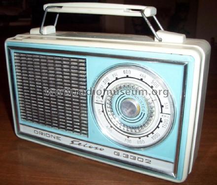 Orione G3302; Geloso SA; Milano (ID = 1964000) Radio