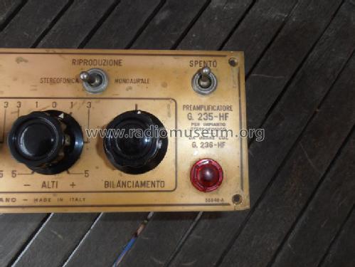 Preamplificatore G.235-HF; Geloso SA; Milano (ID = 1229778) Ampl/Mixer