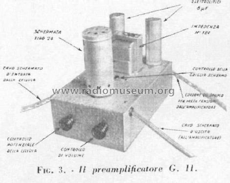 preamplificatore per fotocellula G11; Geloso SA; Milano (ID = 388238) Divers