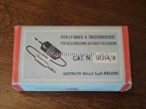 Radio Pick-Up for Recorders 9014/R; Geloso SA; Milano (ID = 1475733) Mikrofon/TA