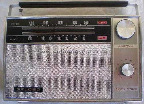 Ricevitore AM-FM G16/203; Geloso SA; Milano (ID = 1040516) Radio