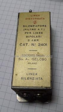 Silenziatore 2401; Geloso SA; Milano (ID = 1431880) Misc