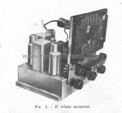 sintonizzatore a pulsanti G20-R; Geloso SA; Milano (ID = 391373) Radio