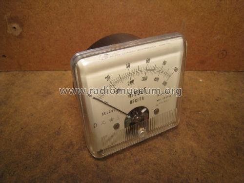 Strumento mVolt Uscita Cristal 'C'; Geloso SA; Milano (ID = 2002336) Equipment